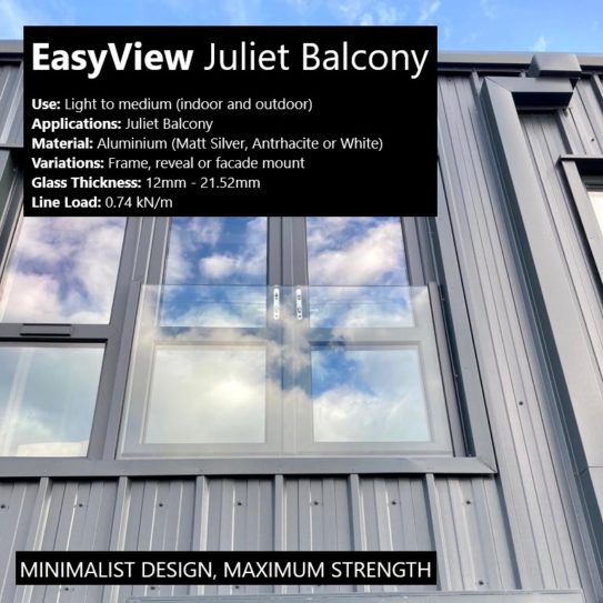 EasyView Juliet Balcony