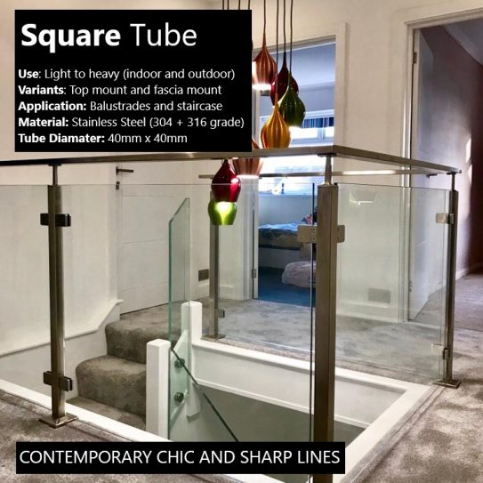 Square tube (40mm x 40mm)